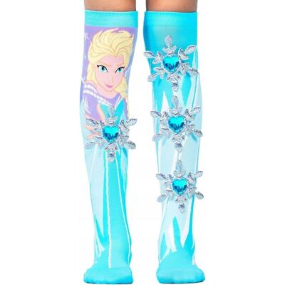 Inny producent Długie Skarpetki Dziecięce Kolanówki Frozen Elsa Kraina Lodu 3d Madmia / Md005 Inny producent Długie Skarpetki Dziecięce Kolanówki Frozen Elsa Kraina Lodu 3d Madmia / Md005