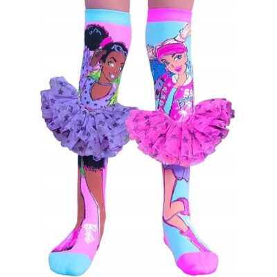 Inny producent Długie Skarpetki Dziecięce Kolanówki Tiulowe Spódniczki 3d Barbie Madmia / Ba004 Inny producent Długie Skarpetki Dziecięce Kolanówki Tiulowe Spódniczki 3d Barbie Madmia / Ba004