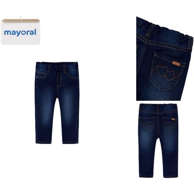 Mayoral Długie Spodnie Jeansowe Skinny Fit Dla Dziewczynki R.86 Mayoral Długie Spodnie Jeansowe Skinny Fit Dla Dziewczynki R.86