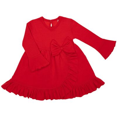 Dziewczęca sukienka elegancka czerwona Nicol r.98 Dziewczęca sukienka elegancka czerwona Nicol r.98