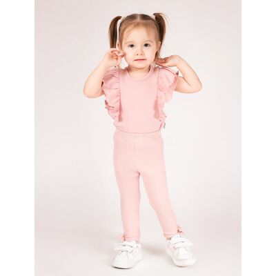 Dziewczęce legginsy bawełna prążkowana Nicol,r.62 Dziewczęce legginsy bawełna prążkowana Nicol,r.62