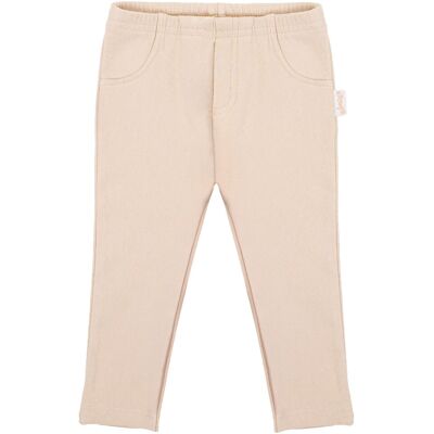 Dziewczęce legginsy dresowe beżowe Nicol,r.62 Dziewczęce legginsy dresowe beżowe Nicol,r.62