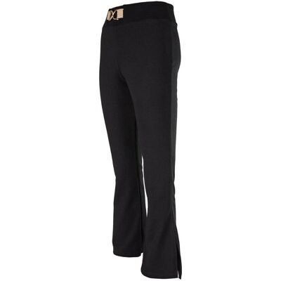 Dziewczęce legginsy dzwony, czarne, Tup Tup Dziewczęce legginsy dzwony, czarne, Tup Tup