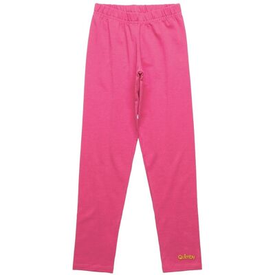 Dziewczęce legginsy różowe Quimby r.92 Dziewczęce legginsy różowe Quimby r.92