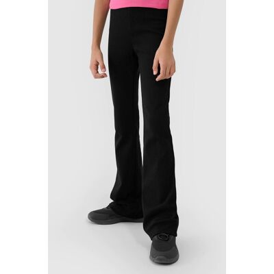 Dziewczęce legginsy z wysokim stanem 4F 4FJWSS25TTIGF199-20S Czarny Dziewczęce legginsy z wysokim stanem 4F 4FJWSS25TTIGF199-20S Czarny