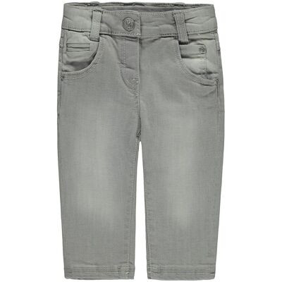 Dziewczęce spodnie jeansowe szare Kanz r.68 Dziewczęce spodnie jeansowe szare Kanz r.68