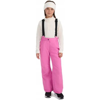 Dziewczęce spodnie narciarskie 4F FTRF0948 różowy 55S 164 cm Dziewczęce spodnie narciarskie 4F FTRF0948 różowy 55S 164 cm