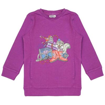 Dziewczęcy komplet bluza + spodnie fioletowy Olimpias r.98 Dziewczęcy komplet bluza + spodnie fioletowy Olimpias r.98