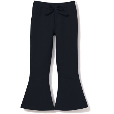 TuSzyte Dzwony, legginsy rozszerzane czarne 134 TuSzyte Dzwony, legginsy rozszerzane czarne 134
