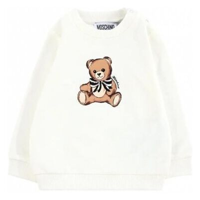 Felpa Bambina Moschino Mff02k Felpa Bambina Moschino Mff02k