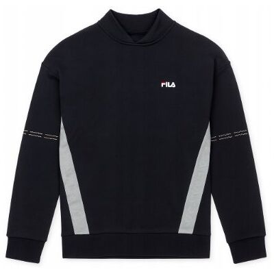 Fila Czarna Bluza Dziecięca Z Długim Rękawem Logo 170-176 Cm K_a Fila Czarna Bluza Dziecięca Z Długim Rękawem Logo 170-176 Cm K_a