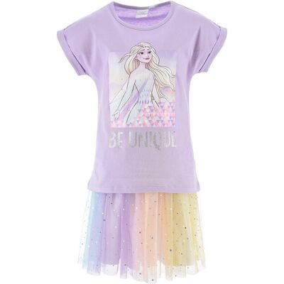 SunCity Fioletowa Komplet Ubranek Dla Dziewczynki Disney - Frozen SunCity Fioletowa Komplet Ubranek Dla Dziewczynki Disney - Frozen