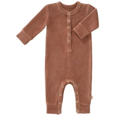 Fresk Rampers Welurowy 3-6 Miesięcy Tawny Brown Fresk Rampers Welurowy 3-6 Miesięcy Tawny Brown