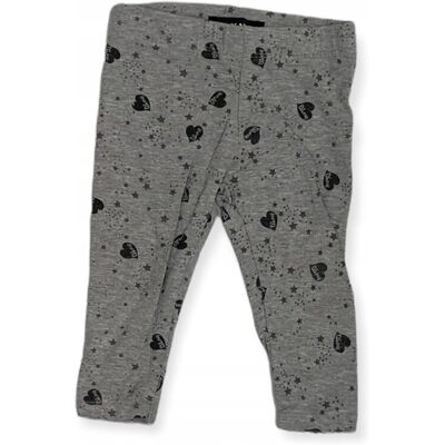 Getry legginsy dziewczęce szare DKNY 12 miesięcy Getry legginsy dziewczęce szare DKNY 12 miesięcy