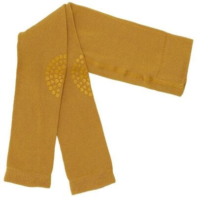GoBabyGo antypoślizgowe legginsy do raczkowania i nauki chodzenia Mustard 12 m+ GoBabyGo antypoślizgowe legginsy do raczkowania i nauki chodzenia Mustard 12 m+