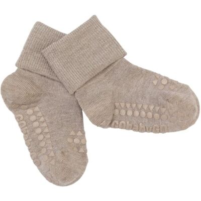 GoBabyGo Bambusowe Skarpetki dla Niemowląt - Piasek - 2-3 Lata GoBabyGo Bambusowe Skarpetki dla Niemowląt - Piasek - 2-3 Lata