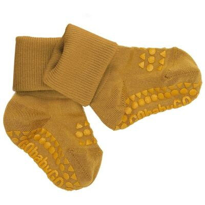 Inny producent Gobabygo - Antypoślizgowe Skarpetki Do Nauki Chodzenia Bamboo Mustard 2-3 Lata Inny producent Gobabygo - Antypoślizgowe Skarpetki Do Nauki Chodzenia Bamboo Mustard 2-3 Lata