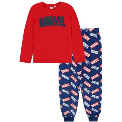 sarcia.eu Granatowo-czerwona, chłopięca piżama MARVEL 7-8 lat 128 cm sarcia.eu Granatowo-czerwona, chłopięca piżama MARVEL 7-8 lat 128 cm