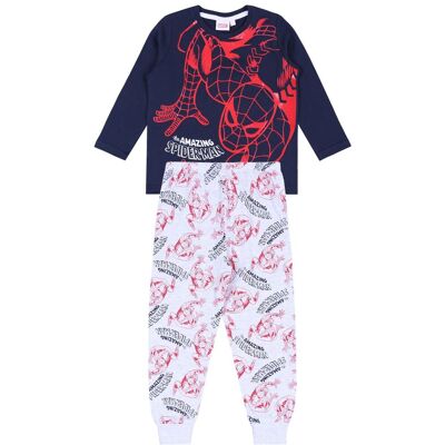 sarcia.eu Granatowo-szara piżama SPIDER-MAN MARVEL 18-24 m 92 cm sarcia.eu Granatowo-szara piżama SPIDER-MAN MARVEL 18-24 m 92 cm