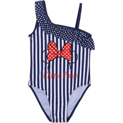 sarcia.eu Granatowy, jednoczęściowy strój kąpielowy Myszka Minnie z falbanką DISNEY 8-9 lat 128-134 cm sarcia.eu Granatowy, jednoczęściowy strój kąpielowy Myszka Minnie z falbanką DISNEY 8-9 lat 128-134 cm