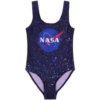 sarcia.eu Granatowy jednoczęściowy strój kąpielowy z logo NASA 7-8 lat 128 cm sarcia.eu Granatowy jednoczęściowy strój kąpielowy z logo NASA 7-8 lat 128 cm
