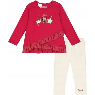 Inny producent GUESS ECRU LEGGINSY DZIEWCZĘCE Z NADRUKIEM LOGO 76-82 GŁA Inny producent GUESS ECRU LEGGINSY DZIEWCZĘCE Z NADRUKIEM LOGO 76-82 GŁA