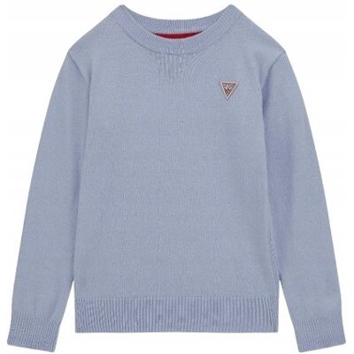 Inny producent GUESS SWETER DZIECIĘCY BŁĘKITNY Z OKRĄGŁYM DEKOLTEM BAWEŁNA 118-122 22DA Inny producent GUESS SWETER DZIECIĘCY BŁĘKITNY Z OKRĄGŁYM DEKOLTEM BAWEŁNA 118-122 22DA