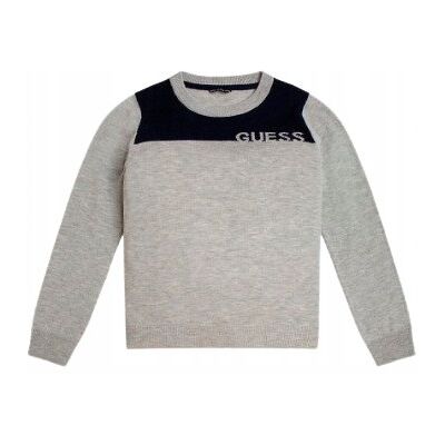 Inny producent GUESS SWETER DZIECIĘCY SZARY Z DŁUGIM RĘKAWEM 147-157 1GNA Inny producent GUESS SWETER DZIECIĘCY SZARY Z DŁUGIM RĘKAWEM 147-157 1GNA