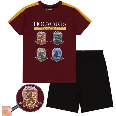 sarcia.eu Harry potter chłopięca piżama z krótkimi spodniami, bordowo-czarna letnia piżama 4 lata 104 cm sarcia.eu Harry potter chłopięca piżama z krótkimi spodniami, bordowo-czarna letnia piżama 4 lata 104 cm