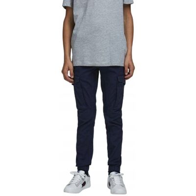 Inny producent JACK&JONES; SPODNIE MŁODZIEŻOWE BAWEŁNIANE GRANATOWE 170 1J9A Inny producent JACK&JONES; SPODNIE MŁODZIEŻOWE BAWEŁNIANE GRANATOWE 170 1J9A