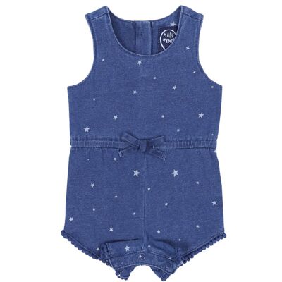 sarcia.eu Jeansowy Kombinezon/Body W Gwiazdki sarcia.eu Jeansowy Kombinezon/Body W Gwiazdki