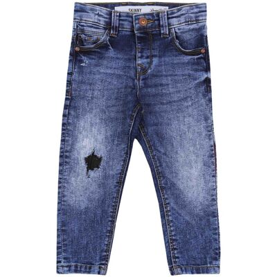 sarcia.eu Jeansy chłopięce z dziurą Denim Co. 18-24 m 92 cm sarcia.eu Jeansy chłopięce z dziurą Denim Co. 18-24 m 92 cm