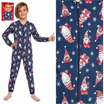 Jednoczęściowa piżama dla dzieci kombinezon CORNETTE Gnomes 98 104 Jednoczęściowa piżama dla dzieci kombinezon CORNETTE Gnomes 98 104