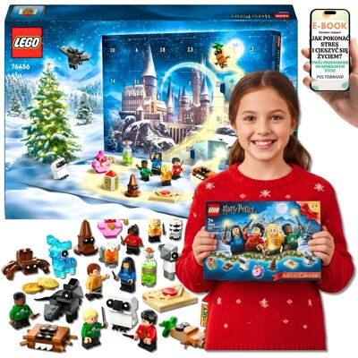 Kalendarz Adwentowy Lego Harry Potter 2025 Magiczne Święta Prezent Świąteczny Adwent Dla Chłopca I Dziewczynki 8 9 10 11 12 13 Latka (76456) + Ebo.. Kalendarz Adwentowy Lego Harry Potter 2025 Magiczne Święta Prezent Świąteczny Adwent Dla Chłopca I Dziewczynki 8 9 10 11 12 13 Latka (76456) + Ebo..