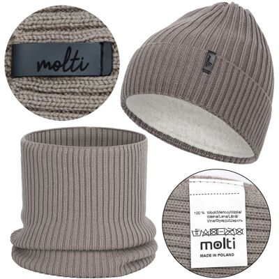 Komplet dziecięcy MOLTI MILU mocca Komplet dziecięcy MOLTI MILU mocca