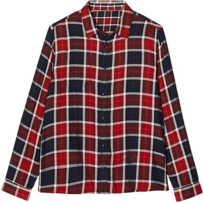 Koszula Chłopięca Pepe Jeans Joshep Czerwona W Kratke-140 Koszula Chłopięca Pepe Jeans Joshep Czerwona W Kratke-140