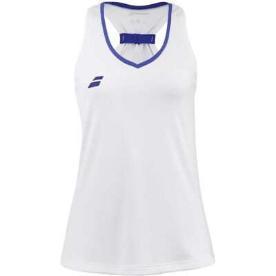 Koszulka Dziewczęca Babolat Play Tank Top Girl White/white 140 Koszulka Dziewczęca Babolat Play Tank Top Girl White/white 140