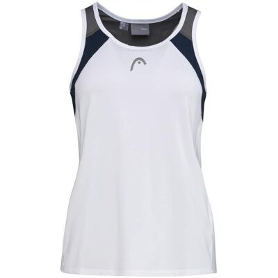 Koszulka Dziewczęca Head Club 22 Tank Top White/dark Blue 140 Koszulka Dziewczęca Head Club 22 Tank Top White/dark Blue 140