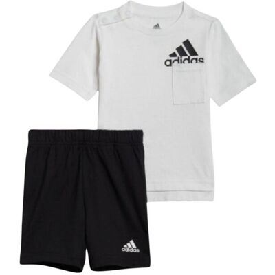 Koszulka + spodenki komplet dziecięcy Adidas Bos bawełniany-62 Koszulka + spodenki komplet dziecięcy Adidas Bos bawełniany-62