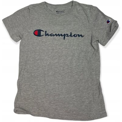 Koszulka T-Shirt Chłopiec Champion Logo 7 Lat Koszulka T-Shirt Chłopiec Champion Logo 7 Lat