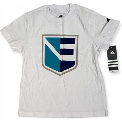 Koszulka t-shirt chłopiec logo ADIDAS 5/6 lat Koszulka t-shirt chłopiec logo ADIDAS 5/6 lat