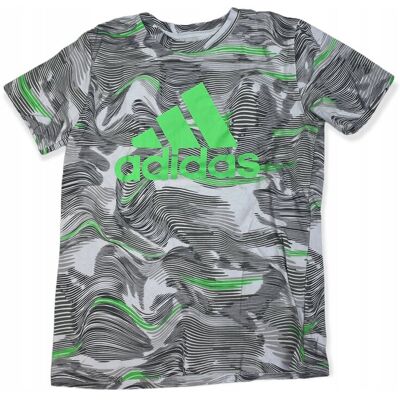 Koszulka t-shirt chłopiec logo ADIDAS M 10/12 lat Koszulka t-shirt chłopiec logo ADIDAS M 10/12 lat