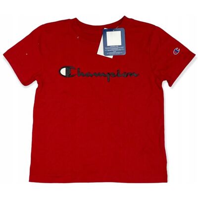 Koszulka T-Shirt Chłopiec Logo Champion 5 Lat Koszulka T-Shirt Chłopiec Logo Champion 5 Lat