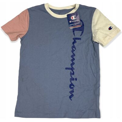 Koszulka T-Shirt Chłopiec Logo Champion M 8/10 Lat Koszulka T-Shirt Chłopiec Logo Champion M 8/10 Lat