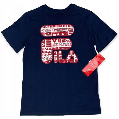 Koszulka T-Shirt Chłopiec Logo Fila S 8 Lat Koszulka T-Shirt Chłopiec Logo Fila S 8 Lat