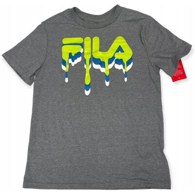 Koszulka T-Shirt Dla Chłopca Szara Fila 10/12 Lat Koszulka T-Shirt Dla Chłopca Szara Fila 10/12 Lat