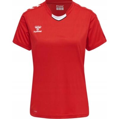Koszulka T-Shirt Sportowa Krótki Rękaw Kolor Czerowny Hummel Core Xk R.176 Koszulka T-Shirt Sportowa Krótki Rękaw Kolor Czerowny Hummel Core Xk R.176