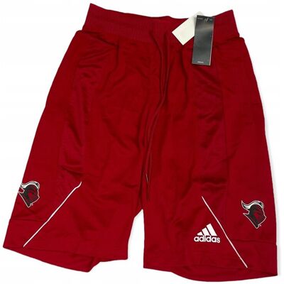 Krótkie spodenki juniorskie czerwone ADIDAS 14/16 Krótkie spodenki juniorskie czerwone ADIDAS 14/16