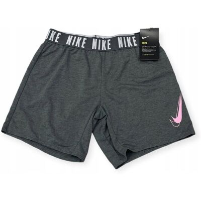 inna (Inny) Krótkie spodenki sportowe dziewczęce szare Nike XL 16+ inna (Inny) Krótkie spodenki sportowe dziewczęce szare Nike XL 16+