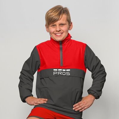 Kurtka Sportowa Kangurka Pros Sports Czarno-Czerwona, Model 718, Rozmiar S Kurtka Sportowa Kangurka Pros Sports Czarno-Czerwona, Model 718, Rozmiar S